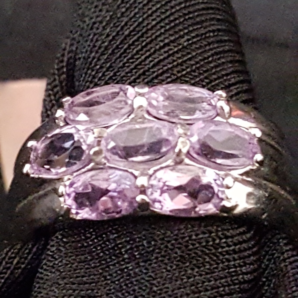 Purple Amethyst Ring